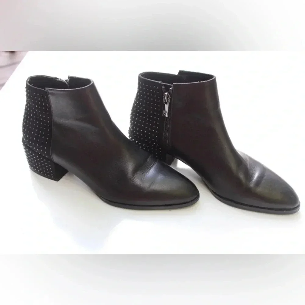 Donald J. Pliner studded ankle boots